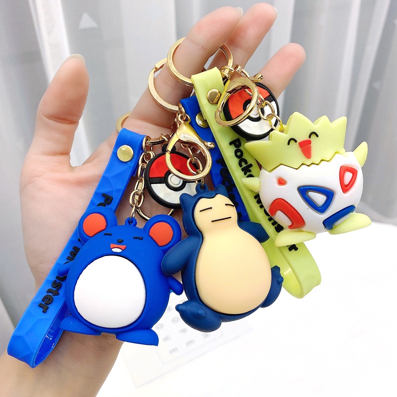 Móc khóa hình Pokemon dễ thương