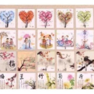 Sỉ  móc dán tường 3D haanh
