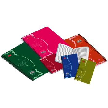 Sổ lò xo A4 - A5 - A6 - B5 bìa nhựa PGrand - 140 trang