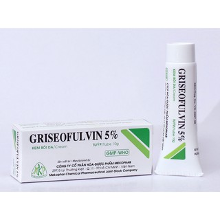 Sản phẩm chính hãng- griseofulvin 5% cream