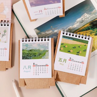 Lịch mini 2021 hoạt hình dễ thương LD03