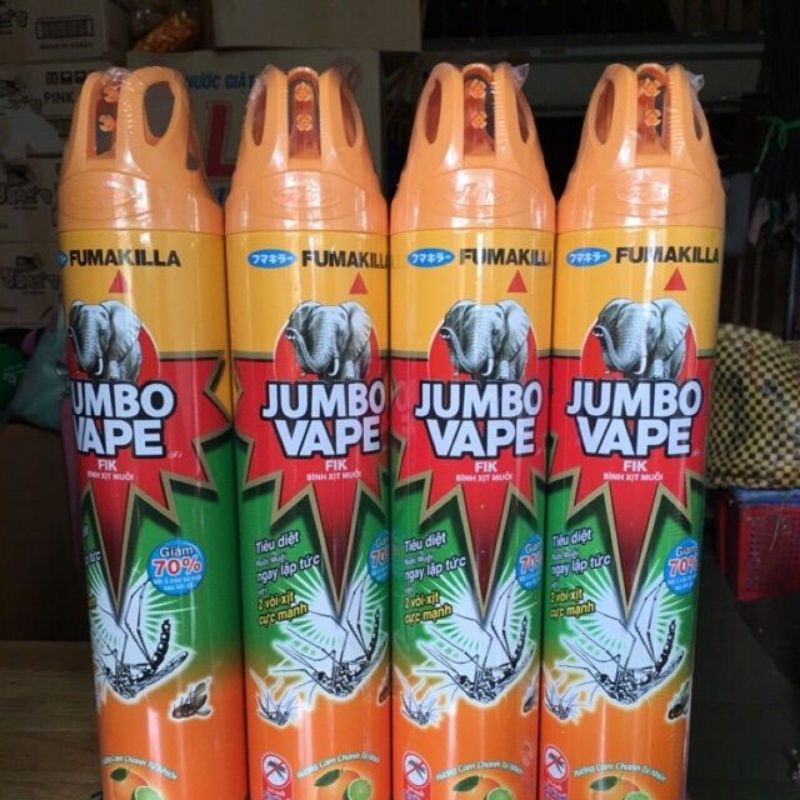 xịt muỗi Jumpo vape