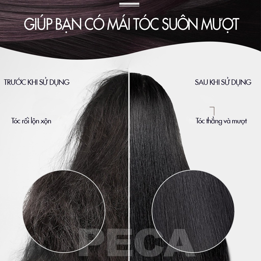 Máy duỗi tóc điều chỉnh 4 mức nhiệt độ Kemei KM-8889 phù hợp nhiều loại tóc, có thể duỗi uốn tạo kiểu - HÀNG CHÍNH HÃNG