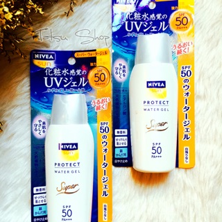 Nivea sun protect water gel spf 50 pa+++ made in japan 80g