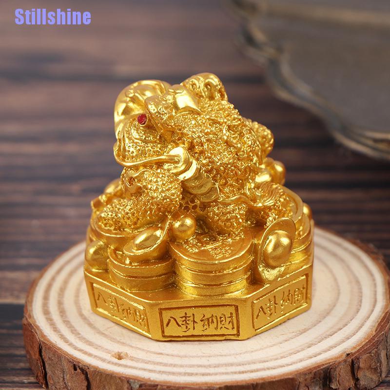 Tượng hình con cóc bằng đồng nguyên chất độc đáo