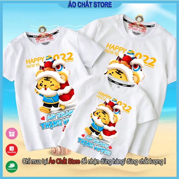 Áo Thun Tết 2022 Lì Xì Đi Siêu Độc | Áo Trẻ Em Tết Nhâm Dần 2022 cho bé trai bé gái đủ size LXD
