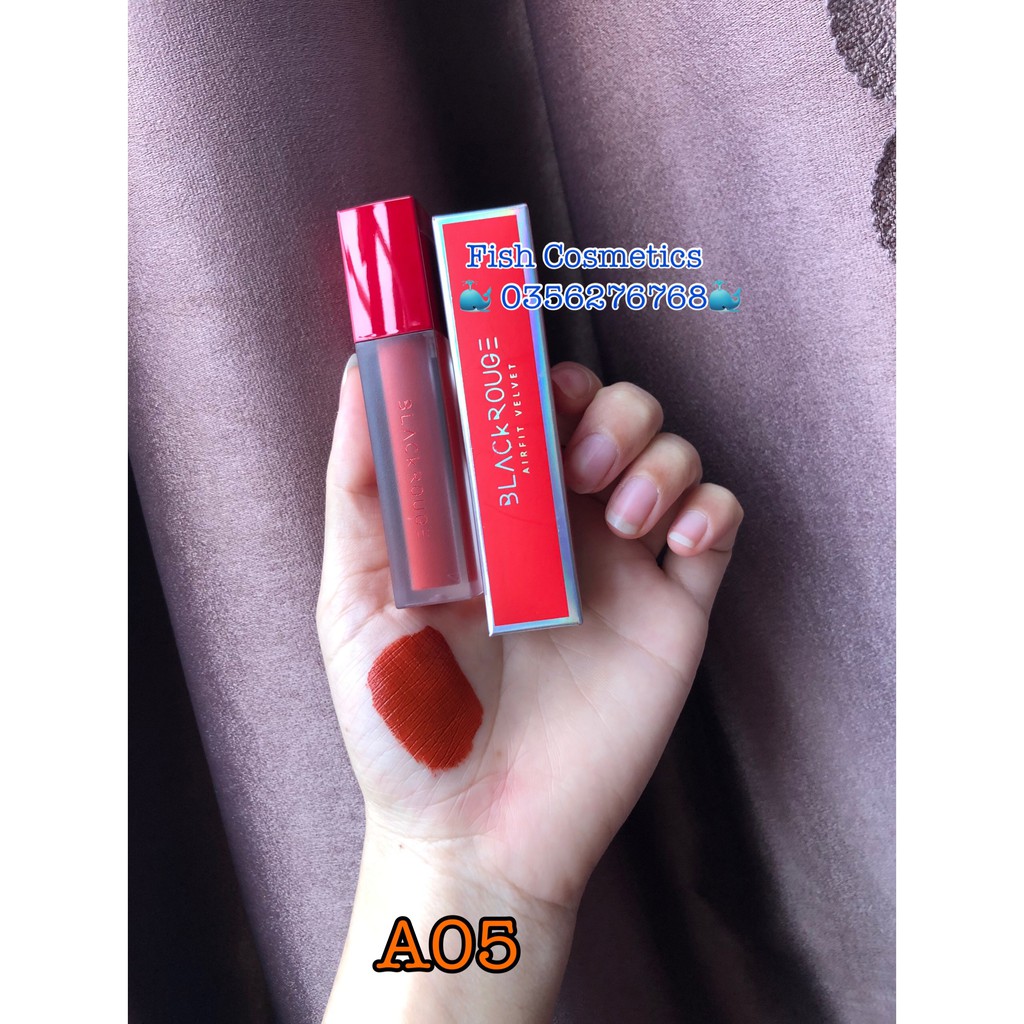 [Có Quà Tặng] Son Kem Black Rouge Ver 6 Ver 7 Đẹp Lì Thơm Handmade | Thế Giới Skin Care