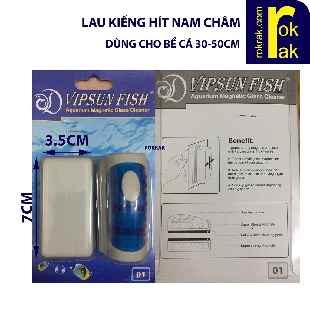 CỌ BỂ NAM CHÂM VIPSUN FISH VS-101