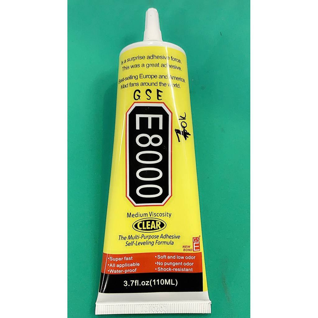 Keo dán E8000 110ml dùng cho điện thoại