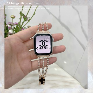 Dây Đeo Inox Cho Đồng Hồ Thông Minh Apple Watch Series 6 Se 5 4 3 2 1 40mm 38mm 42mm 44mm Tiện Dụng