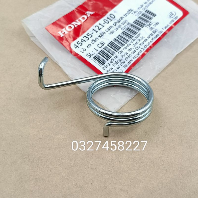 Lò xo kéo pass phanh, càng thắng trước xe DREAM, WAVE zin honda