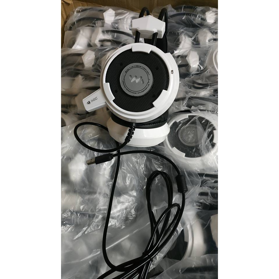 [Mã ELFLASH5 giảm 20K đơn 50K] Tai nghe Wangming 8900V/ 8900Plus 7.1 (Trắng, có rung) | BigBuy360 - bigbuy360.vn