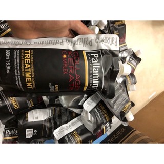 [CHÍNH HÃNG] Kem Hấp Tóc Ủ Tóc PALLAMINA COLLAGEN KERATIN 500ML( TÚI)