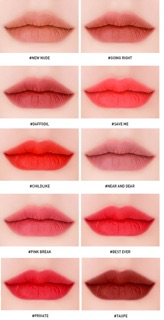 [CÓ SẴN] SON KEM LÌ 3CE VELVET LIP TINT