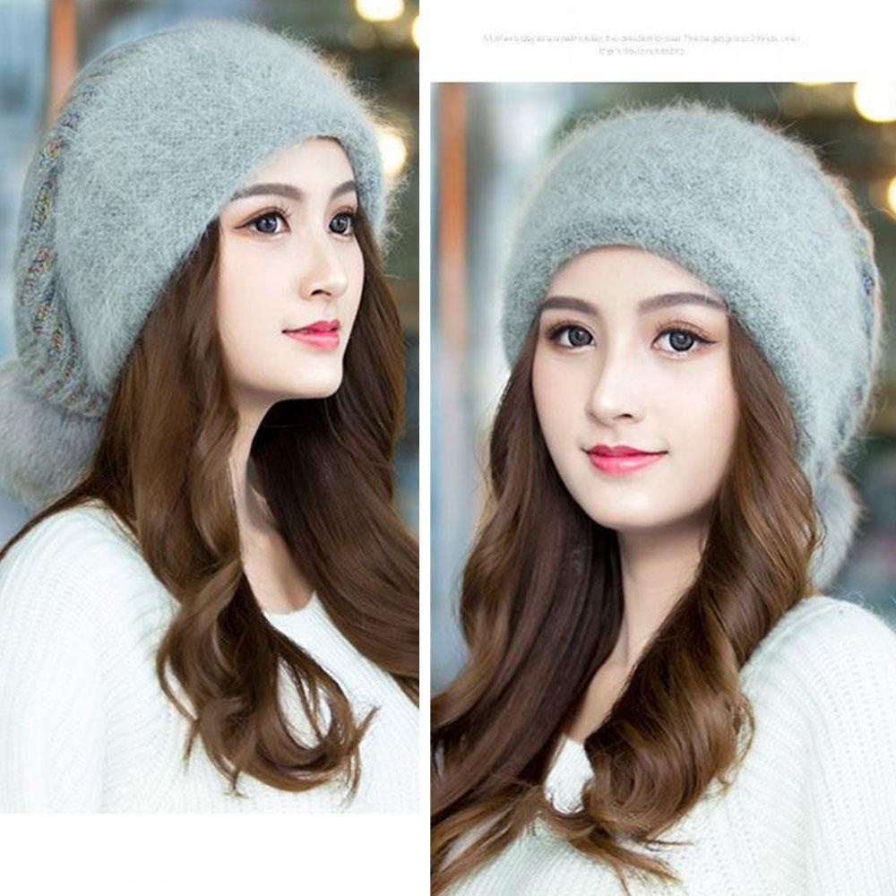 Mũ Beret Dệt Kim Chống Gió Ngoài Trời