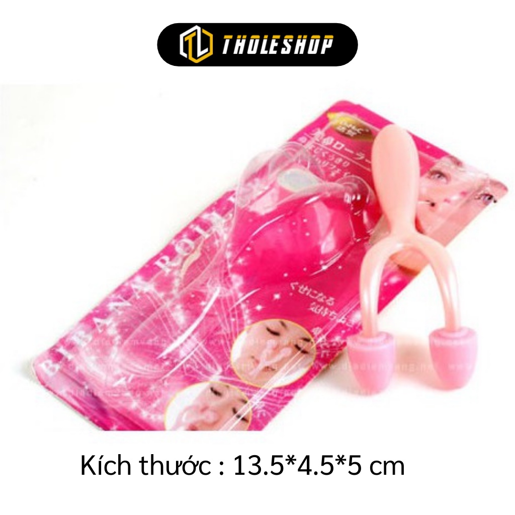 Massage Nâng Mũi - Dụng Cụ Mát Xa Lăn Làm Đẹp Nâng Cơ Tạo Mũi Dọc Dừa, Mũi S Line 4080