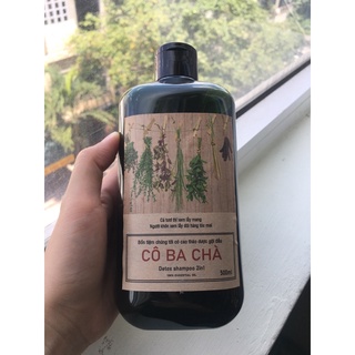 Cao bồ kết gội đầu Cô Ba Chà 500ml cho tóc thêm bóng mượt