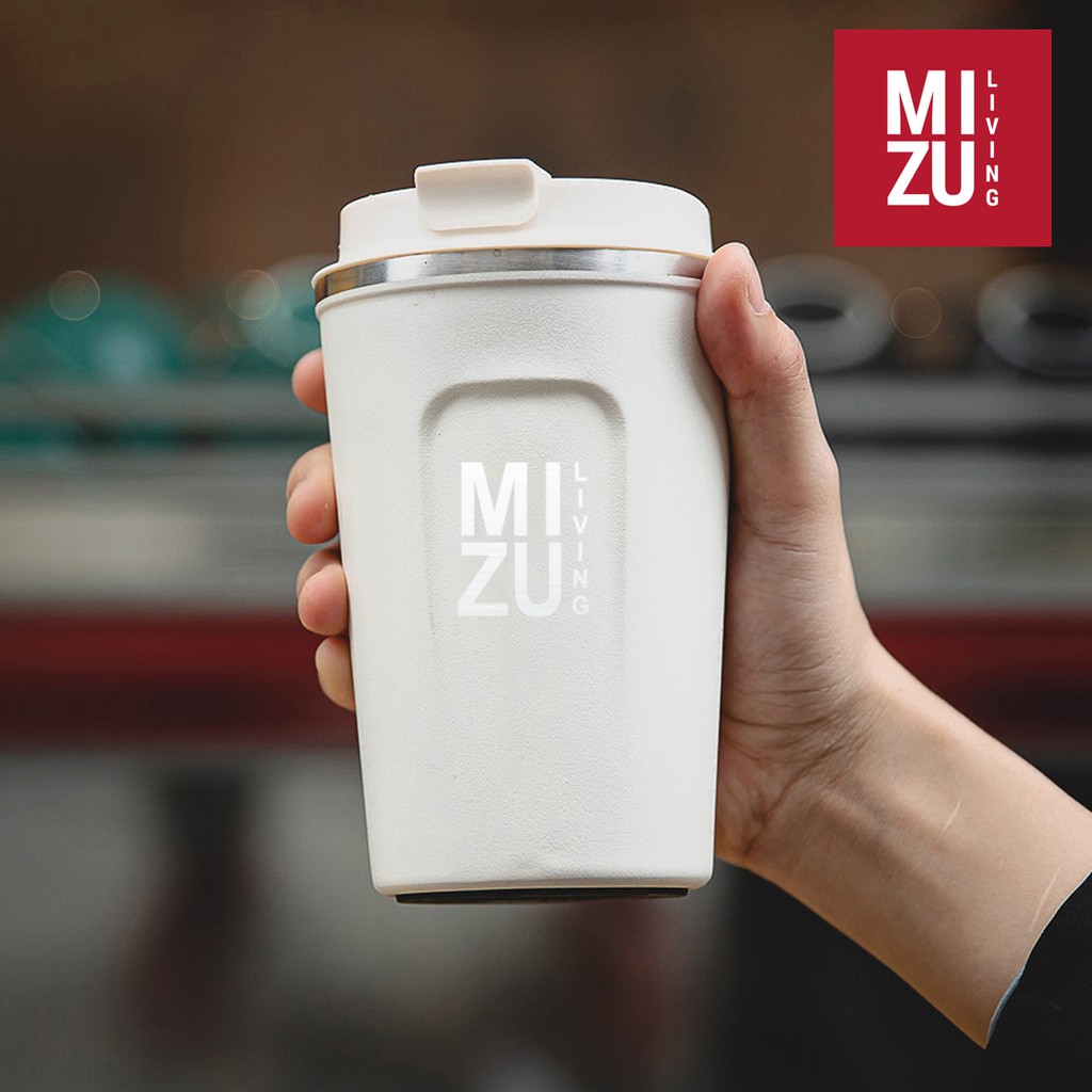 [Chính Hãng] Ly Giữ Nhiệt Mizu living Coffee Chính hãng | Cốc giữ nhiệt cầm tay Inox 304 - Giữ nhiệt lên đến 12h