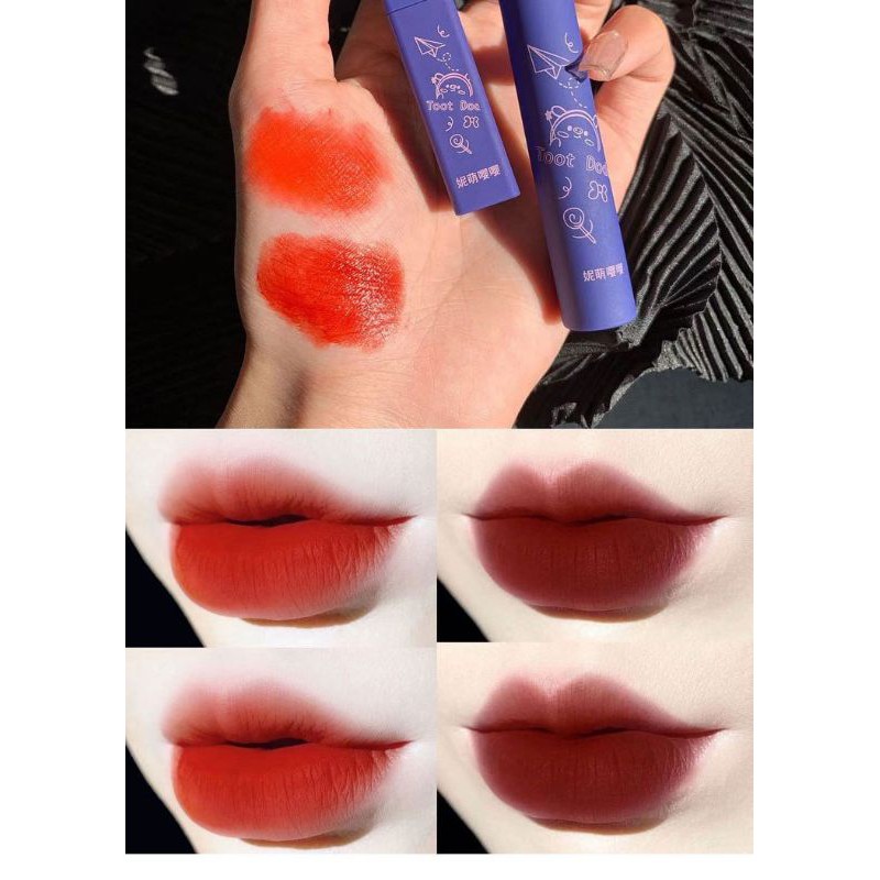 Set 2 son kem +lì  lâu trôi dưỡng ẩm môi Dodo hộp tím P105- Mẫu Mới Nhất Năm 2021 Phiên Bản Cao Cấp | BigBuy360 - bigbuy360.vn