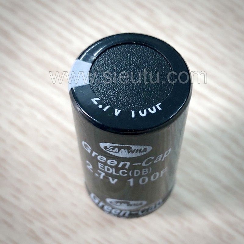 Siêu tụ điện 100F 2.7V xả 40A - Super Capacitor 2.7V 100F