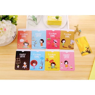 Túi đựng thẻ ATM 2 ngăn hình Cookys girl