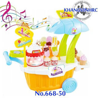 Xe đẩy bán kem 668-50