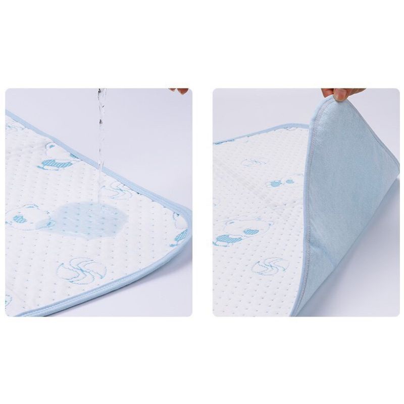 Miếng Lót Thay Bỉm Chống Thấm 4 Lớp 30×30cm