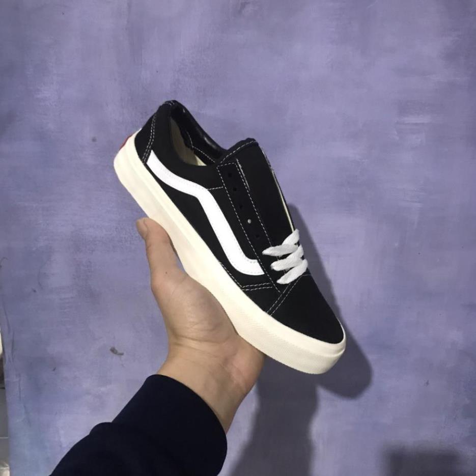 Giày sneaker Vans các màu thể thao Hot trend nam nữ kiểu Van lười caro,đen vault,chữ buộc dây