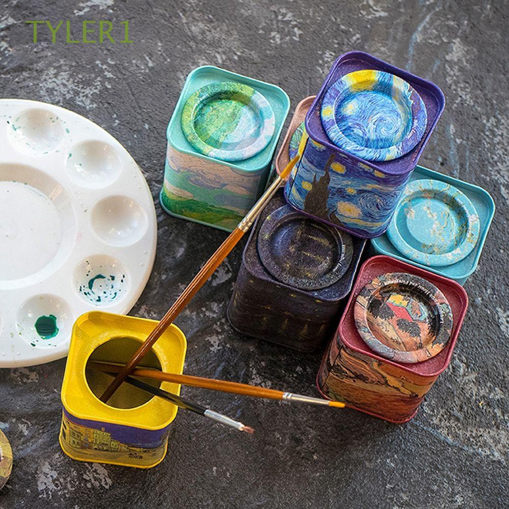 1 Hộp Thiếc Rỗng Đựng Trà/Kẹo/Cà Phê/Kẹo/Sô Cô La Kiểu Retro Dùng Làm Quà Tặng