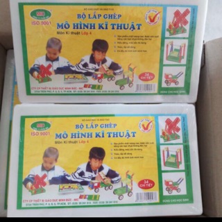 Bộ lắp ghép mô hình kĩ thuật lớp 4 và lớp 5
