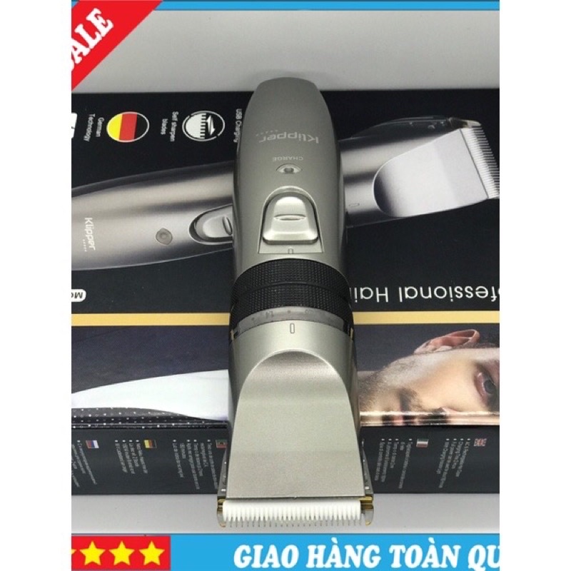 Tông đơ cắt tóc chuyên nghiệp KLIPPER 0817 bao êm sắc bén công nghệ sạc nhanh