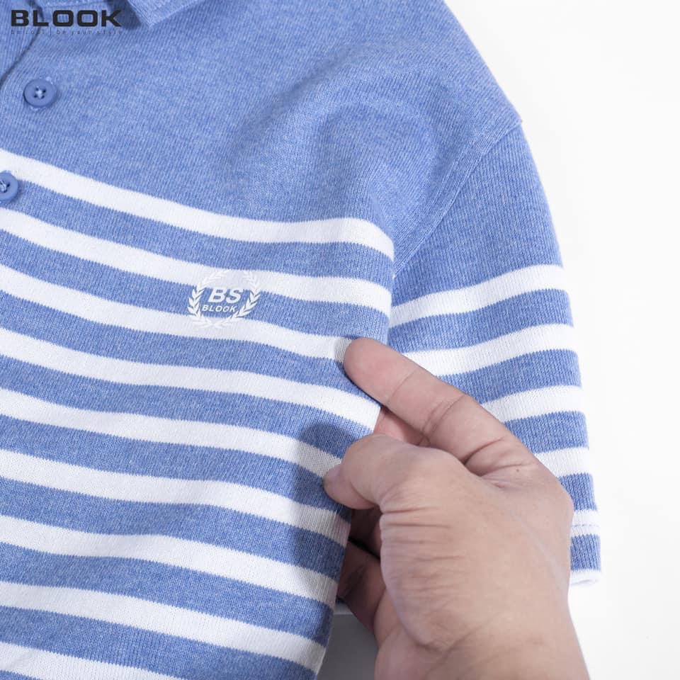 Áo polo nam slimfit BLOOK vải thun chất len nhẹ mềm , cotton co giãn 33315 ( HÌNH THẬT ) | BigBuy360 - bigbuy360.vn