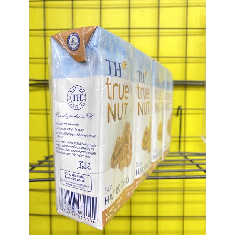 Lốc 4hộp sữa hạt óc chó TH True Nut 180ml