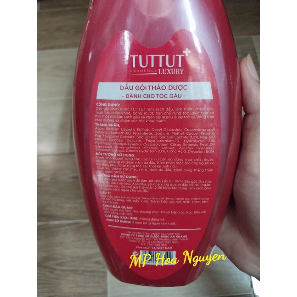 DẦU GỘI THẢO DƯỢC TUTTUT