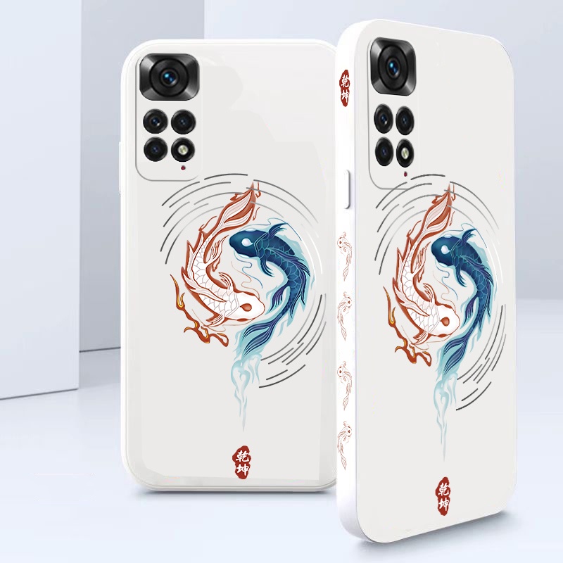 Ốp Điện Thoại Tpu Mềm Hình Cá Cho Xiaomi Poco X4 Pro X3 NFC M4 Redmi Note 11 11s Note 10 9 9S Redmi 10C