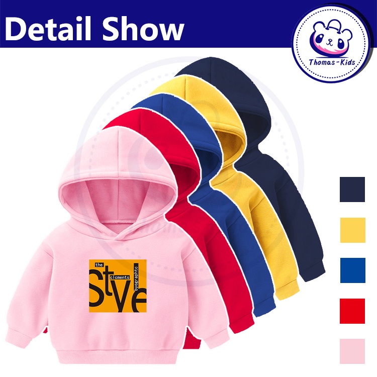Áo Hoodie Mềm Mại Thoải Mái In Họa Tiết Lãng Mạn Thời Trang Xuân Thu Cho Bé Trai Và Gái 2-6 Tuổi