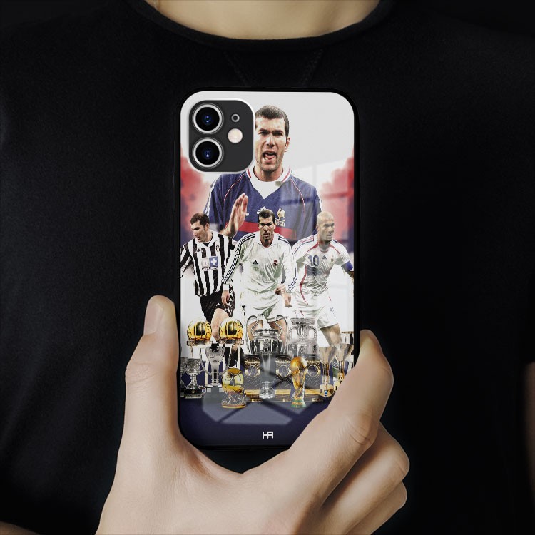 Ốp lưng kính GOGO Zidane và cup Iphone 7 - Iphone 12 pro max OK-FOO20010220