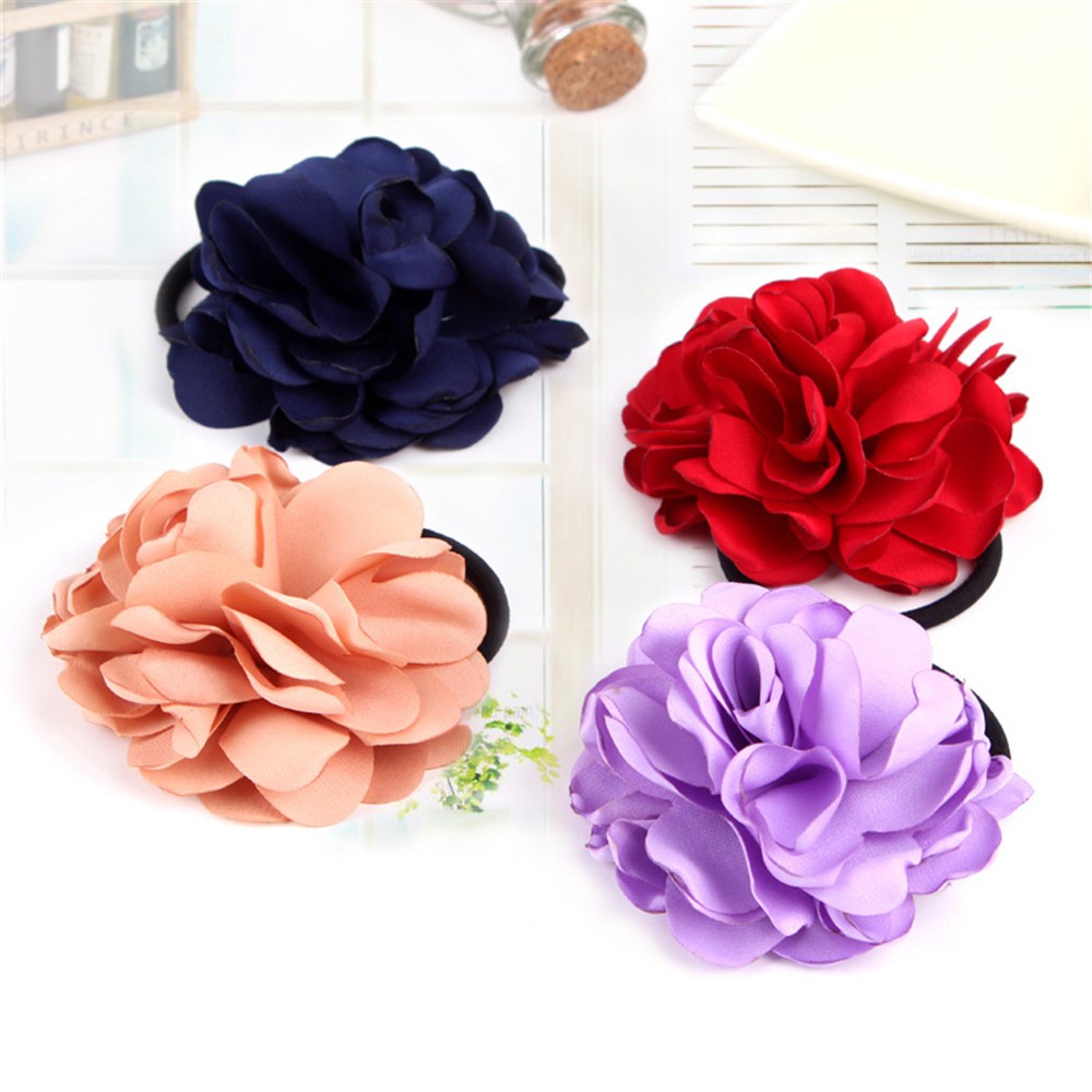 Flower Rose Holder Scrunchie Accessories Rope Rope