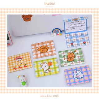 Thiệp Giấy Chúc Mừng Sinh Nhật, Noel, Valentine Hoạ Tiết Hoạt Hình Xinh Xắn