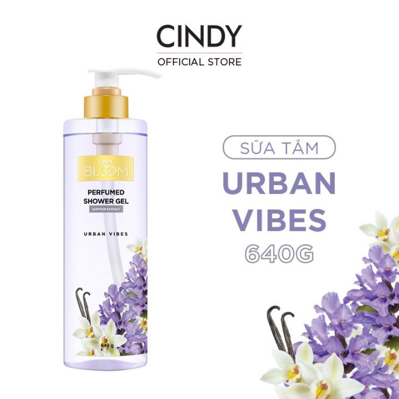 (4 mùi) - Sữa tắm Cindy Bloom Urban Vibes hương nước hoa