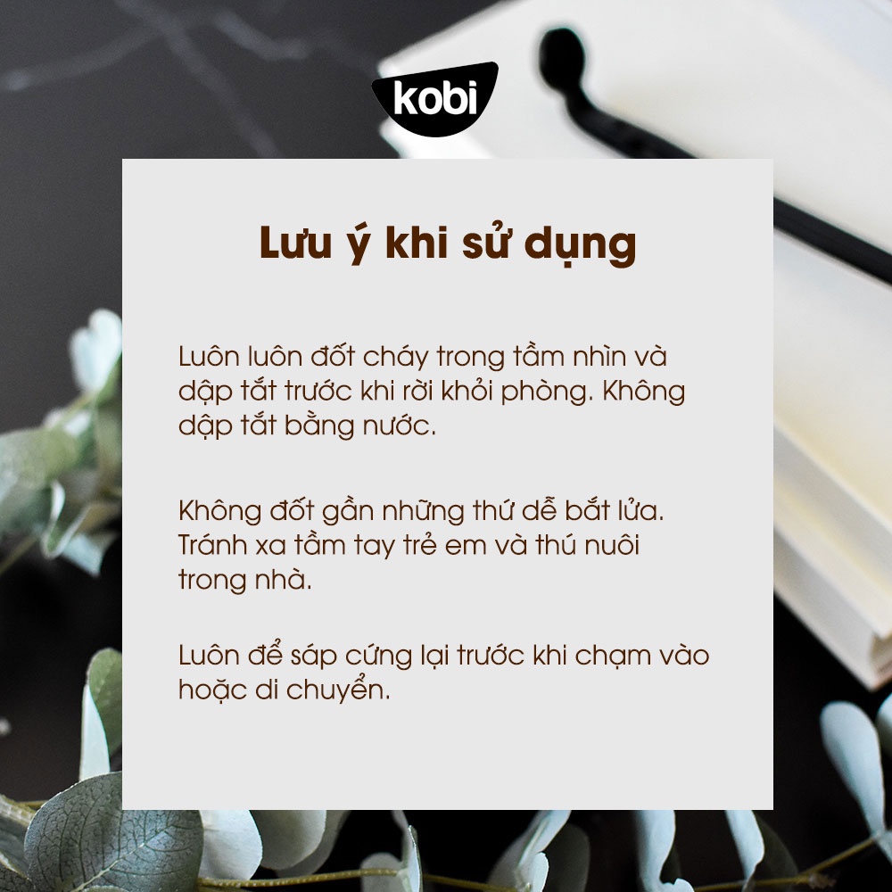 Nến thơm Kobi Need A Girl cao cấp làm từ 100% sáp đậu nành, giúp giảm stress, sang trọng, tinh tế -200g