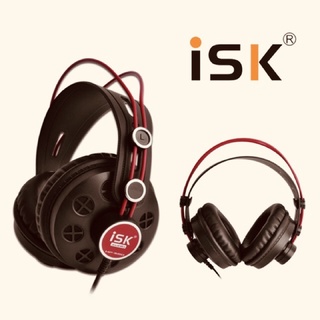Tai nghe chụp tai ISK HD580 chính hãng dòng kiểm âm trống ồn tốt phu hợp cho nghe nhạc hoặc nghe livestream