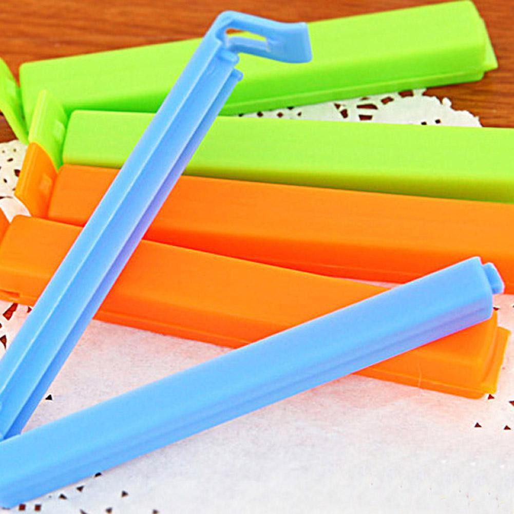 Candy color sealing clip plastic bag sealing clip fresh-keeping snack food clip tea sealing clip