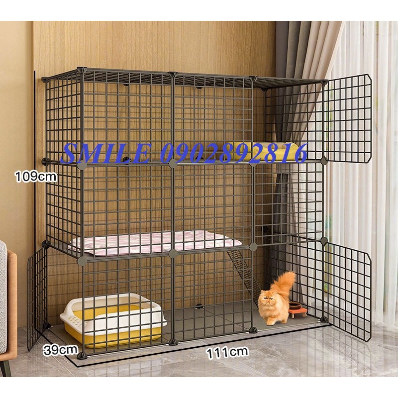 [FREESHIP] COMBO CHUỒNG, LỒNG LƯỚI THÉP LOẠI LỚN BIGSIZE CHO CHÓ MÈO THÚ CƯNG ĐA NĂNG