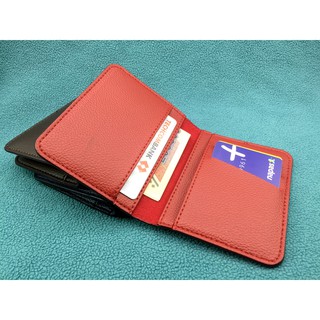 [Rẻ Đẹp] Ví da Mini nam nữ đều dùng được. Đựng thẻ ngân hàng, card visit, tiền.. nhỏ gọn, thời trang