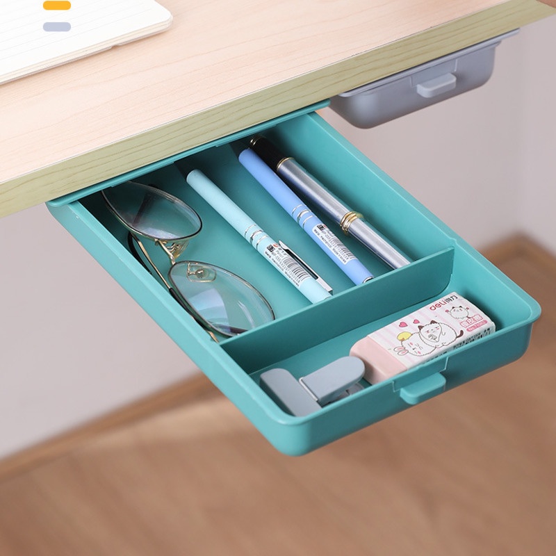 Hộp Đựng Đồ Để Bàn Trong Suốt Có Tay Cầm Tiện Dụng