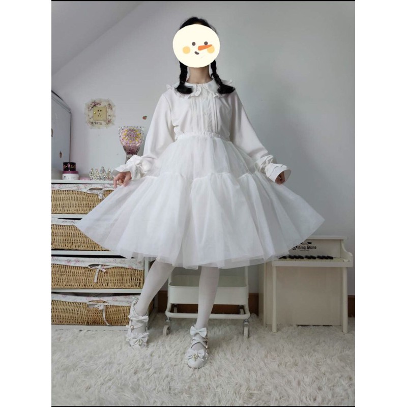 YAS0379-Váy phồng  vải mềm 55cm