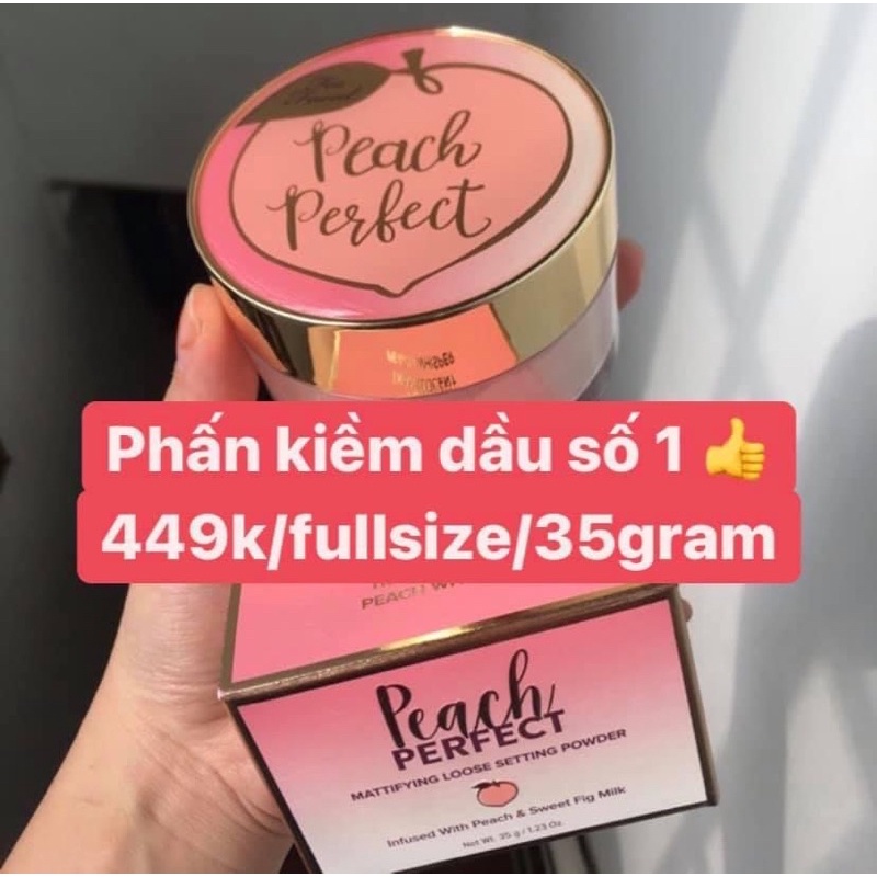 Phấn phủ kiềm dầu siêu đỉnh Toofaced fullsize có bill | BigBuy360 - bigbuy360.vn