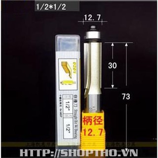Mũi phay thẳng arden 0201 - bi dưới 1/2*1/2