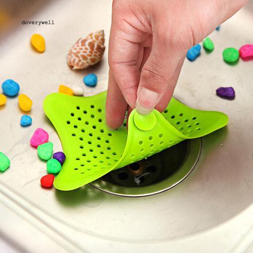 Tấm chặn rác cho bồn rửa bát bằng TPR hình ngôi sao xinh xắn đa năng tiện dụng